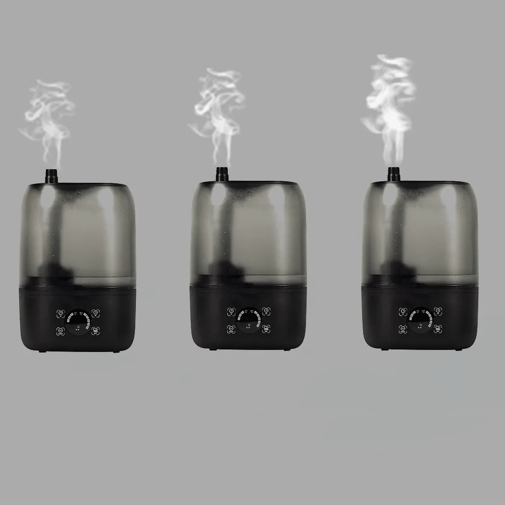 4L Reptile Fogger Mister for Reptile Terrariums， Humidifier Digital Tank Timing Terrarium Humidifier Smart Touch Screen Mister TF03