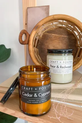 8oz Natural Soy Candle