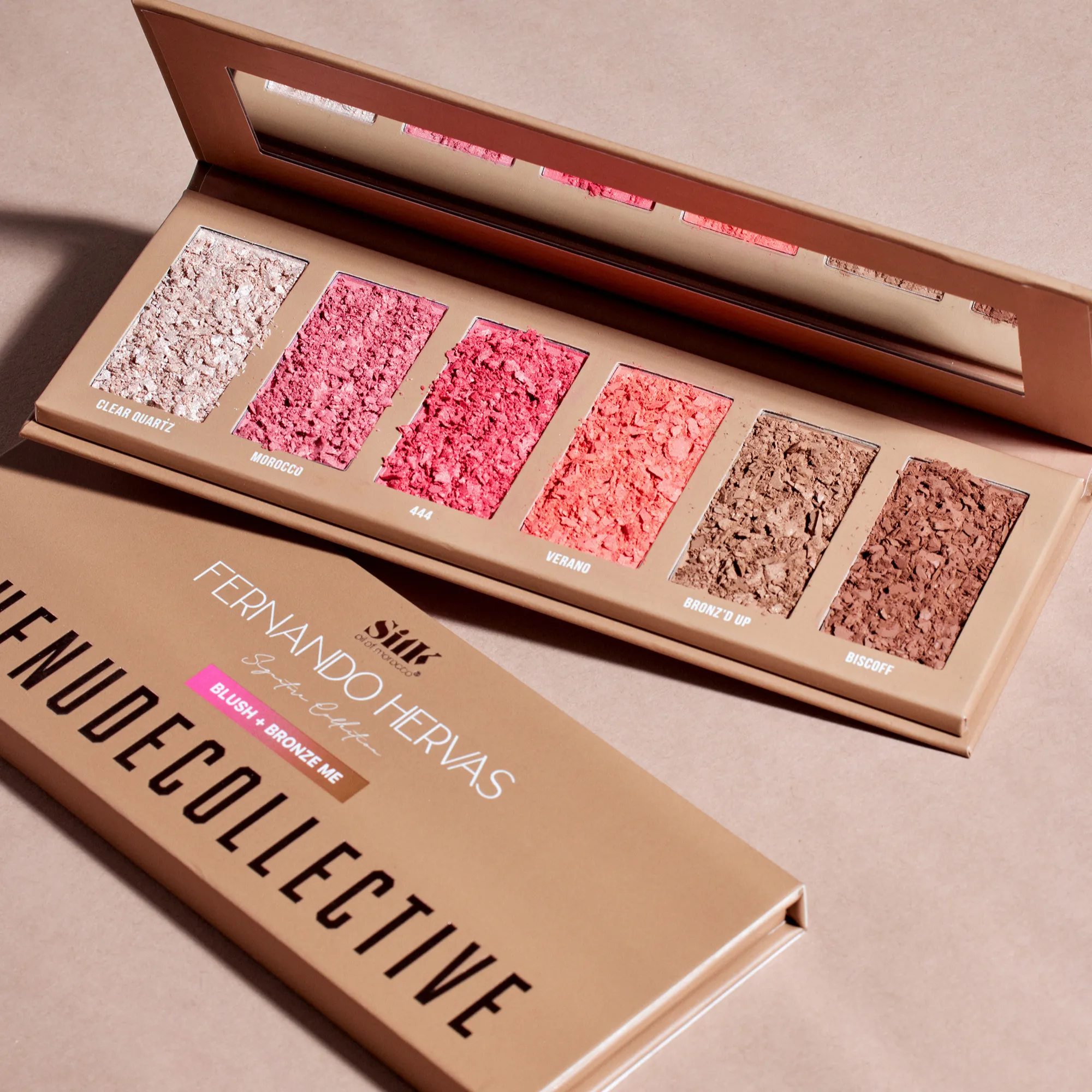 Blush   Bronze Me Palette | Silk x Fernando Hervas