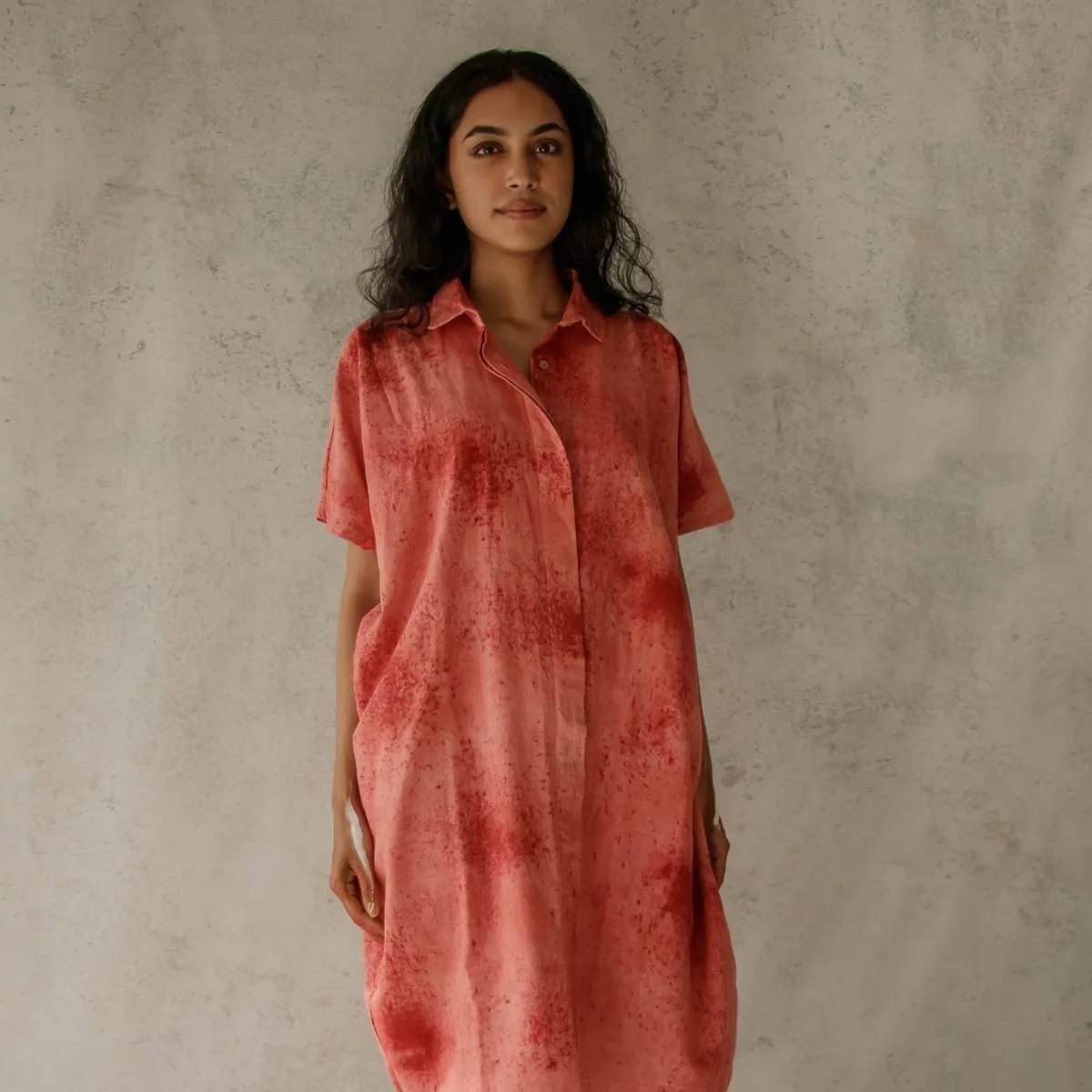 Blush | Shirt Dress