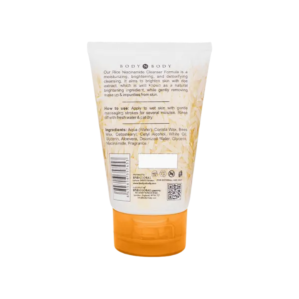 BNB Organic Source Brightening Rice Cleanser 120ml