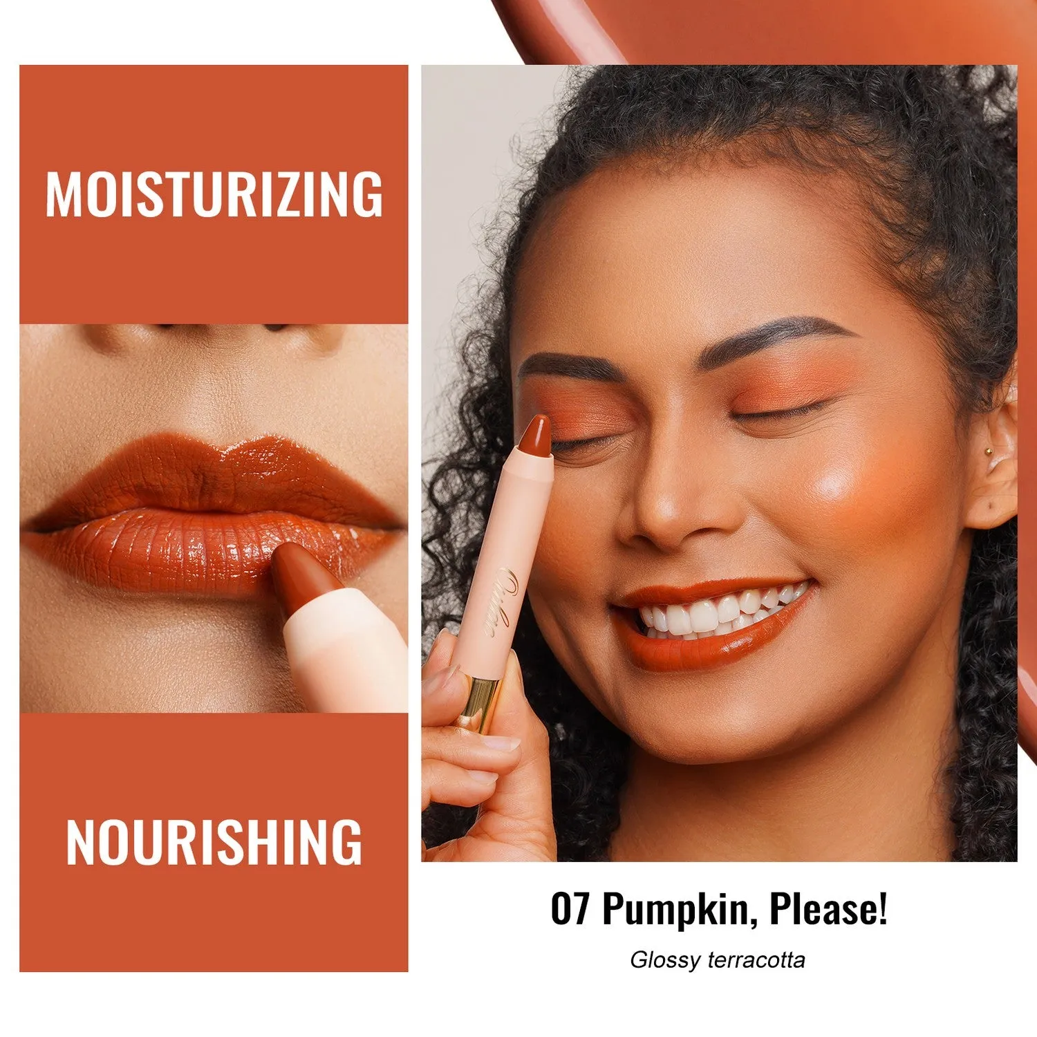 Color Shine Crayon | 07 Pumpkin Please!