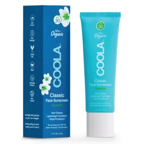 Coola Organic Cucumber Face Sunscreen Lotion- SPF 30