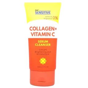 Dr. Sensitive Collagen   Vitamin C Serum Cleanser (80ml)