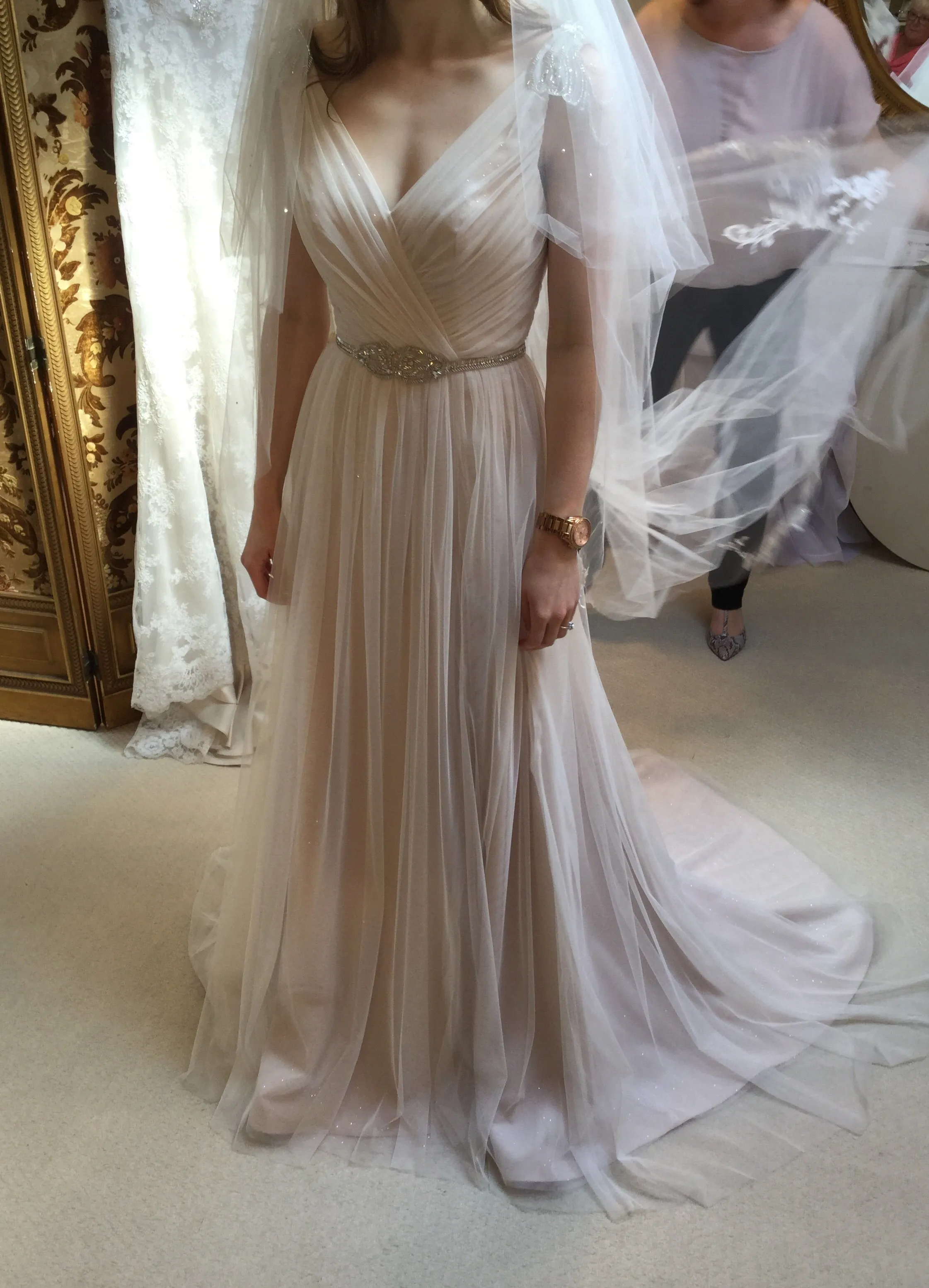 Hayley Paige BLUSH - Giada 1501 Sample Gown