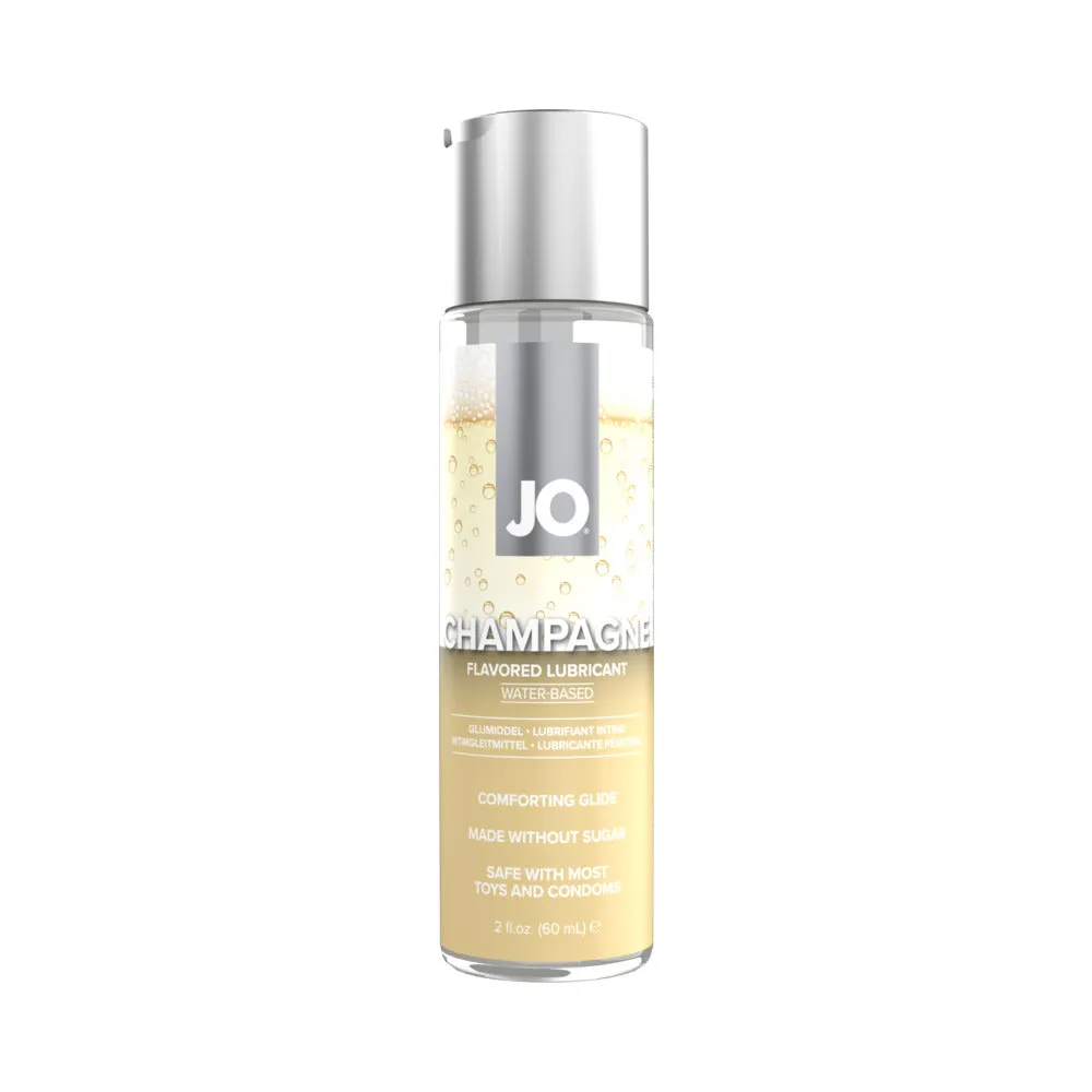 JO Sweet & Bubbly Pleasure Set Flavored Water-Based Lubricant 2-Pack