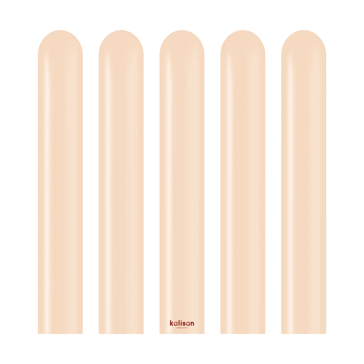 Kalisan Nozzle Up Standard Blush - 260 Modelling 2"/60", 50 Pieces