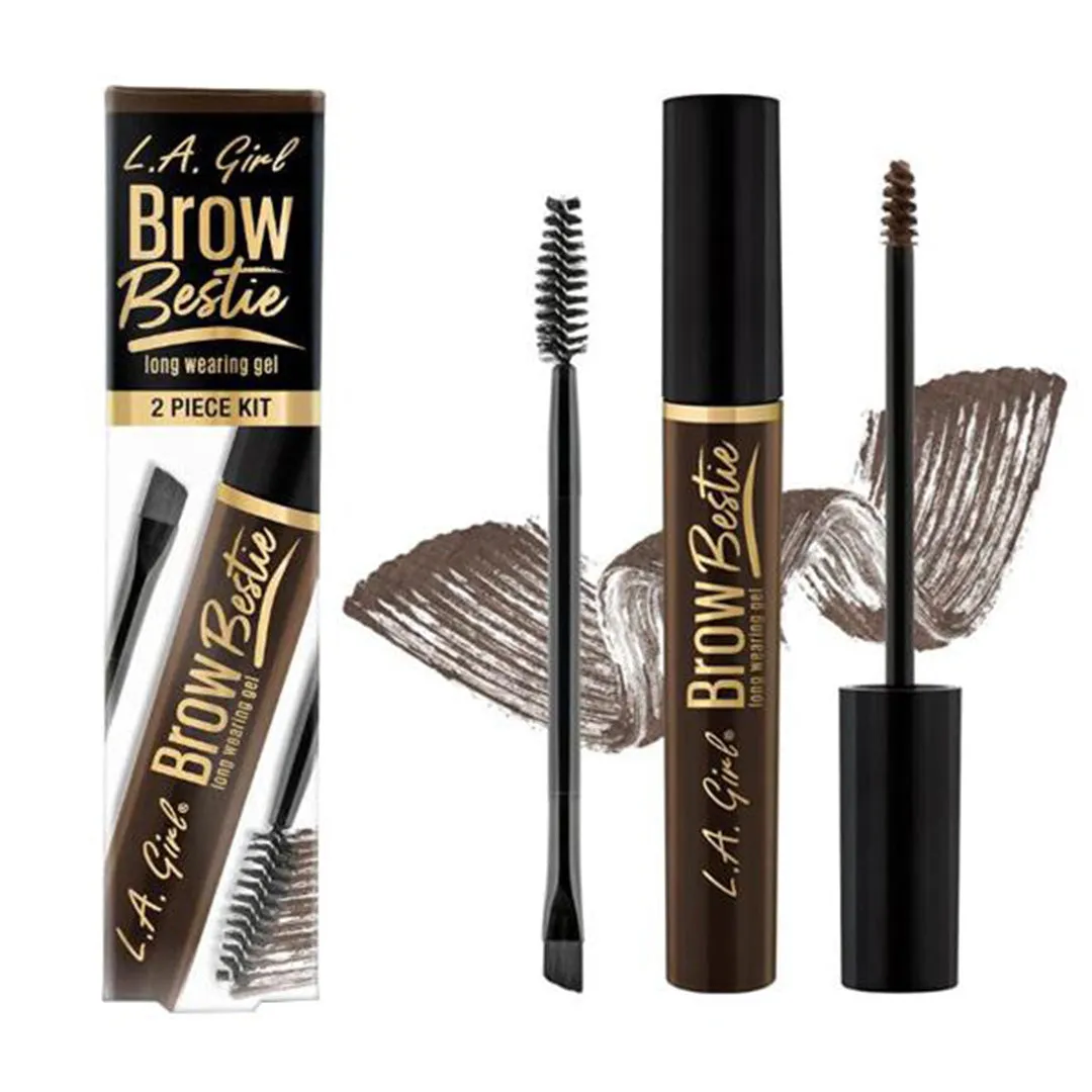L.A. Girl Brow Bestie Gel Dark Brown - Wholesale Pack 12 Units (GBG384)