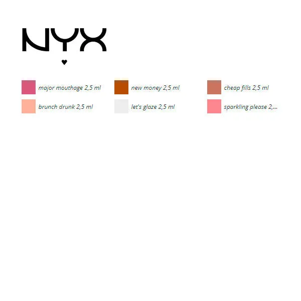 Lip-gloss Filler Instinct NYX (2,5 ml)