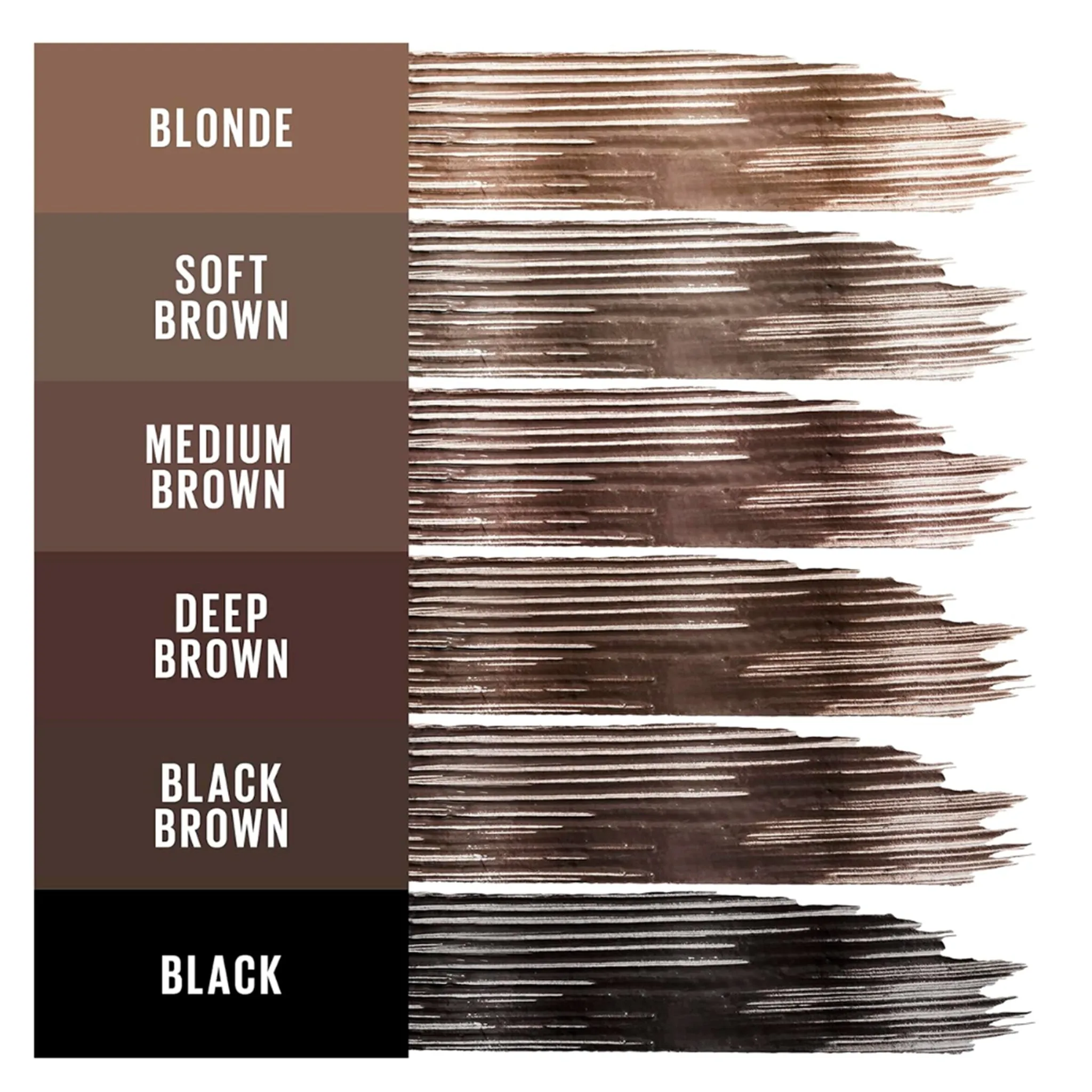 Maybelline Tattoo Studio Styling Waterproof Brow Gel With 36Hr Wear Assorted - Wholesale 9 Units (MTBRASS)