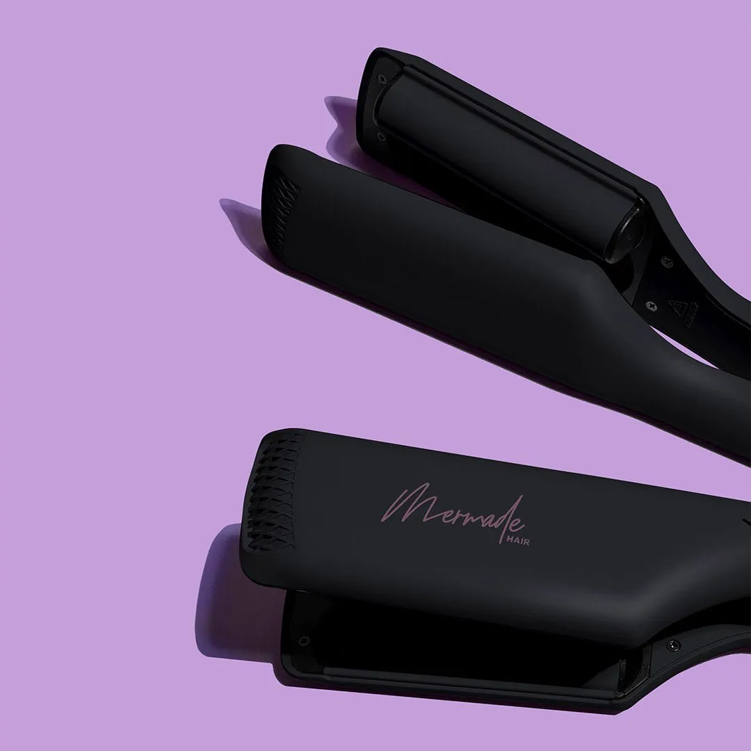 Mermade Hair Double Waver Black