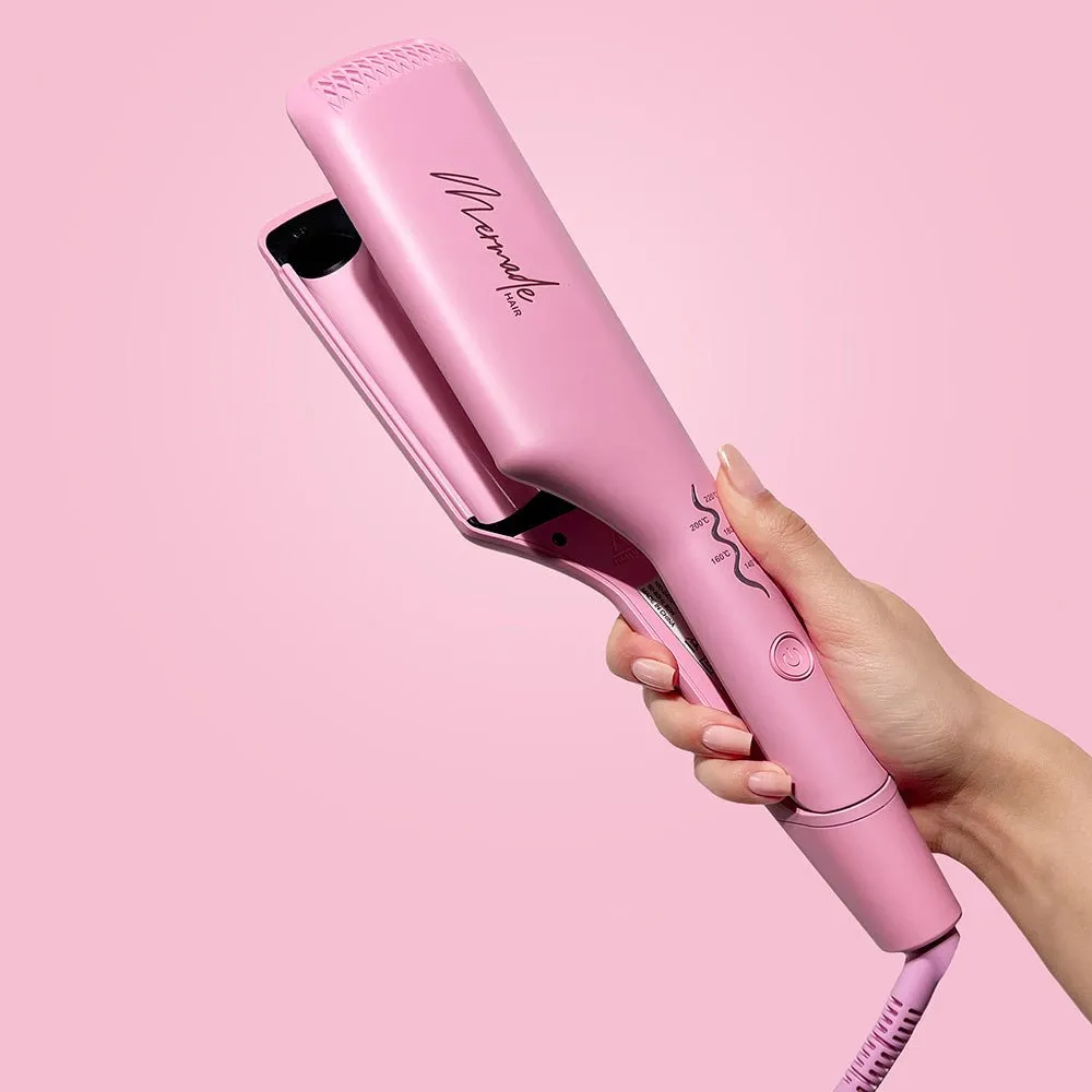 Mermade Hair Double Waver Pink