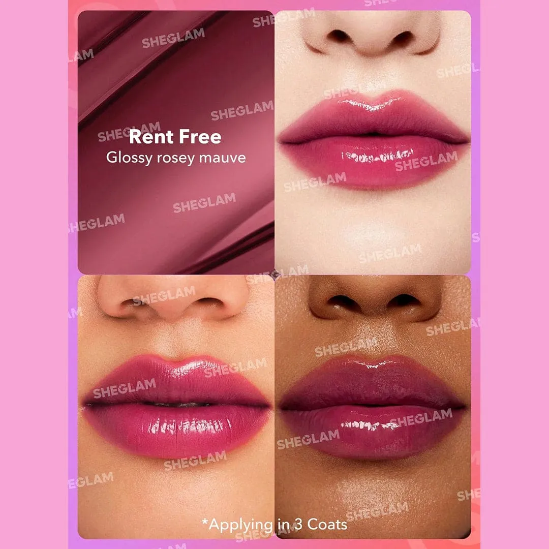SHEGLAM Mirror Kiss High-Shine Lipstick