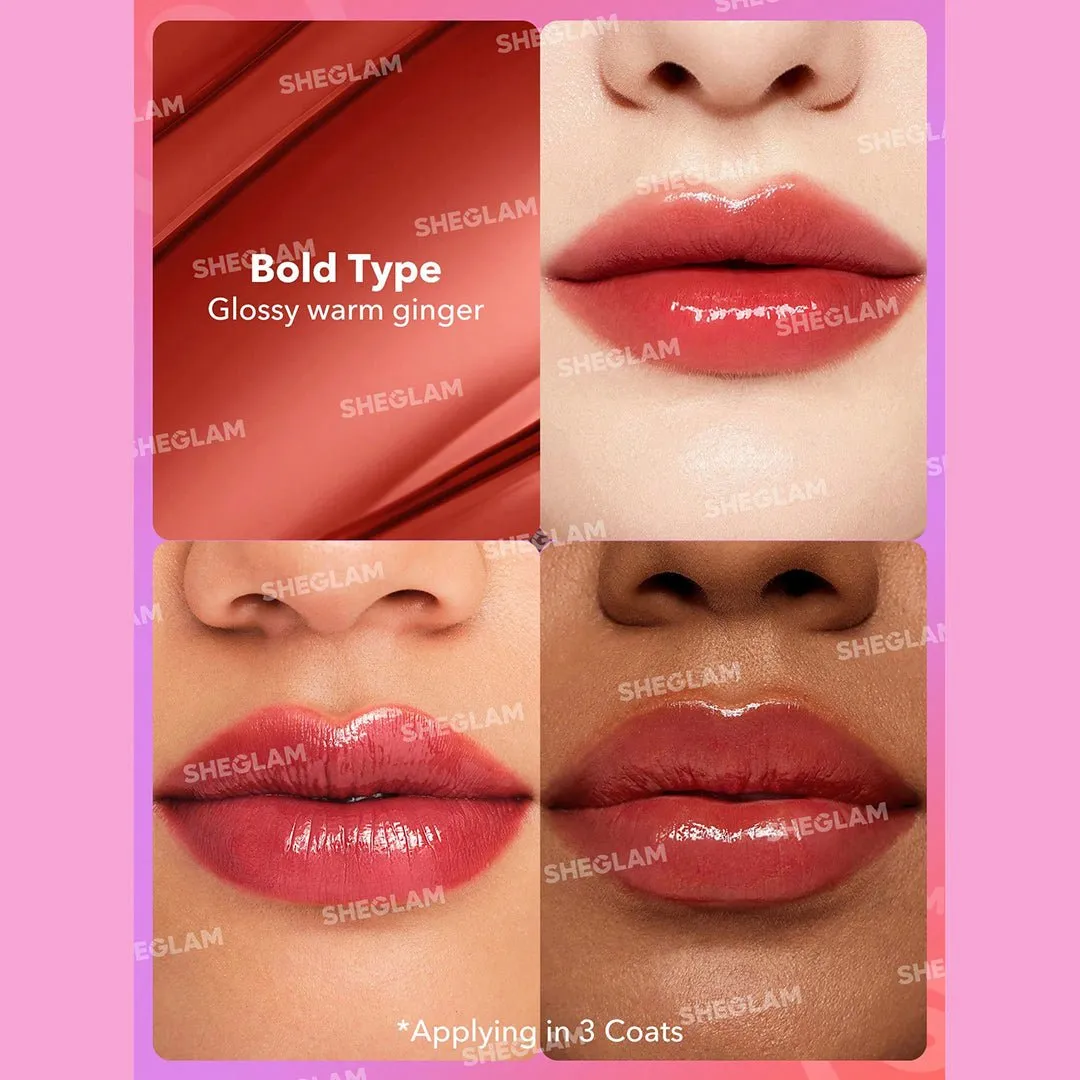 SHEGLAM Mirror Kiss High-Shine Lipstick
