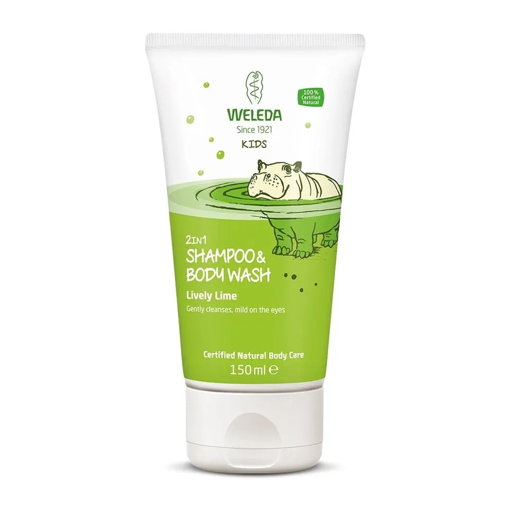 Weleda Kids Lime Shampoo & Body Wash